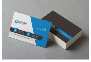 藍白簡約大氣公司名片設計模板 專業(yè)商業(yè)服務首選